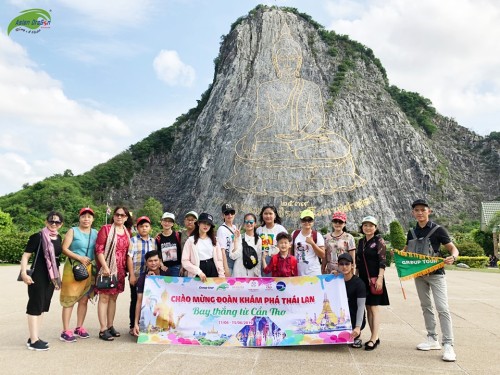 Hình ảnh đoàn Thái Lan khởi hành từ Cần Thơ ngày 11-6-2019